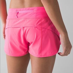 Lululemon Pink Athletic Shorts